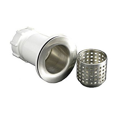 Opella 90055.046 2.5 in. Universal Junior Bar Strainer in Brushed Stainless