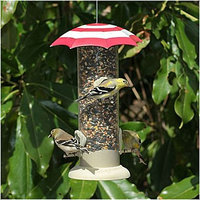 Woodstream Corporation B03 Sea Shore Bird Feeder - Red White and Tan