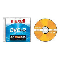 maxell 4.7GB 16X DVD-R Single Disc Model 638000