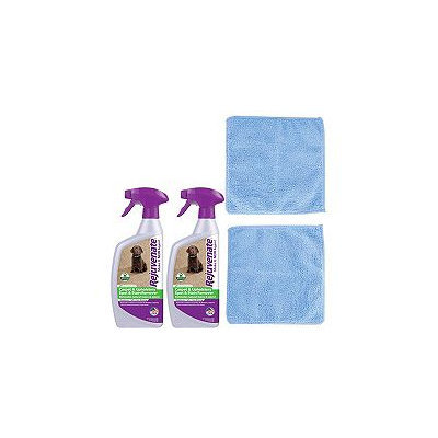 Rejuvenate 24oz Carpet/Upholstery Cleaners & Microfiber Cloths