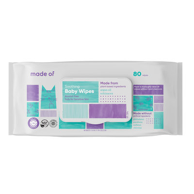 MADE OF Soothing Organic Baby Wipes