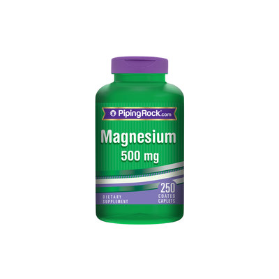 Piping Rock Magnesium Oxide 500 mg 250 Coated Caplets
