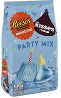 Hershey’s Party Mix Kisses & Reese’s Miniatures with Light Pink Foils