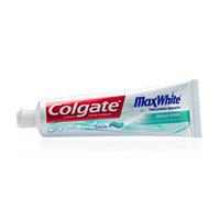 Colgate® MAX WHITE® with MINI-BRIGHT STRIPS Toothpaste Crystal Mint