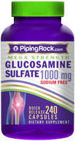 Piping Rock Glucosamine Sulfate 1000mg 240 Capsules