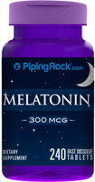 Piping Rock Melatonin 300mcg 240 Tablets