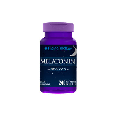 Piping Rock Melatonin 300mcg 240 Tablets