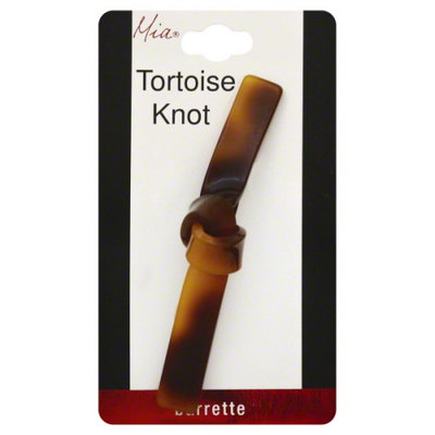 Mia Tortoise Knot Barrette