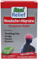 Homeolab Migraine Relief 90 Chewable Tablest