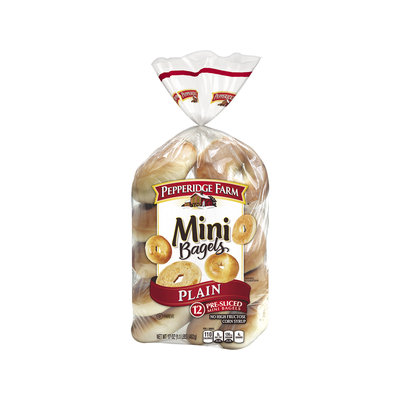 Pepperidge Farm® Plain Mini Bagels