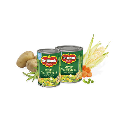 Del Monte® Mixed Vegetables with Potatoes