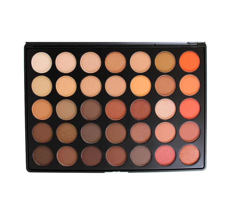 Morphe 35O 35 Color Nature Glow Eyeshadow Palette Reviews 2019