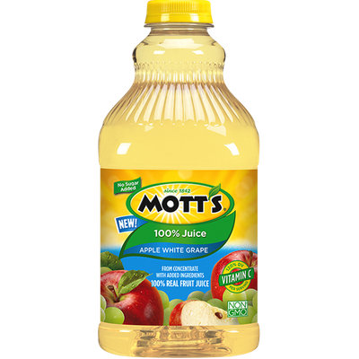 Mott's® 100% Apple White Grape Juice
