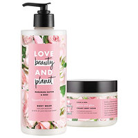 Love Beauty And Planet Murumuru Butter & Rose Blooming Color Body Wash & Scrub