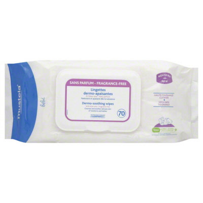 Mustela Dermo-Soothing Wipes (Fragrance-free)