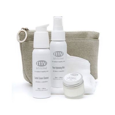 Mv Organic Skincare Travel Essentials for Sensitive Skin