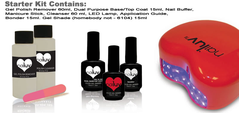 Nailuv Gel Nail Polish Starter Kit