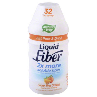 Nature's Way 16 oz Liquid Fiber in Orange