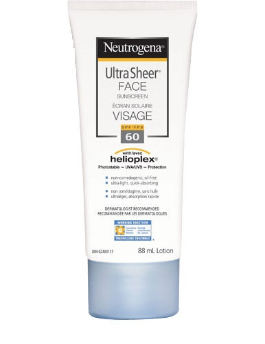 neutrogena ultra sheer moisturizing face serum spf 60