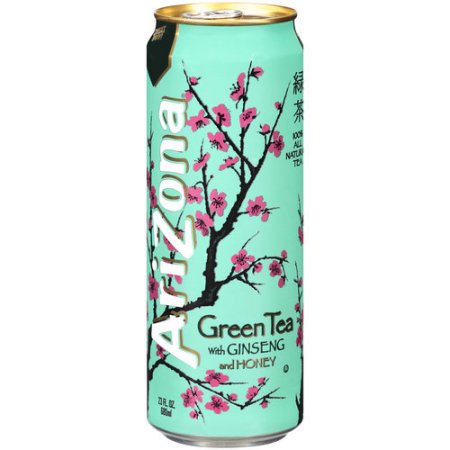 AriZona Green Tea with Ginseng and Honey