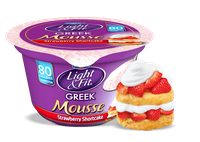 Light & Fit® Greek Strawberry Shortcake Nonfat Yogurt Mousse