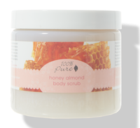100% Pure Honey Almond Body Scrub