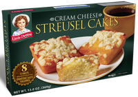 Little Debbie® Cream Cheese Streusel Cakes