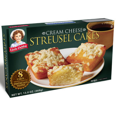 Little Debbie® Cream Cheese Streusel Cakes