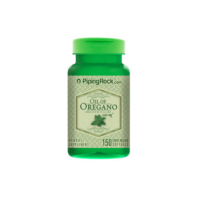 Piping Rock Oregano Oil 1500mg 150 Liquid Caps