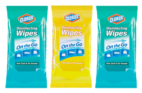 Clorox Disinfecting Wipes On The Go