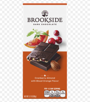 BROOKSIDE Dark Chocolate Bar Cranberry Almond with Blood Orange Flavor