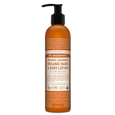 Dr. Bronner's Orange Lavender Organic Hand & Body Lotion