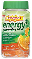 Emergen-C Energy+ Gummies Orange Zest
