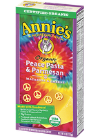 Annie's® Homegrown Organic Peace Pasta & Parmesan Macaroni & Cheese