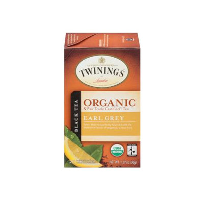 TWININGS® OF London Earl Grey Organic Tea Bags