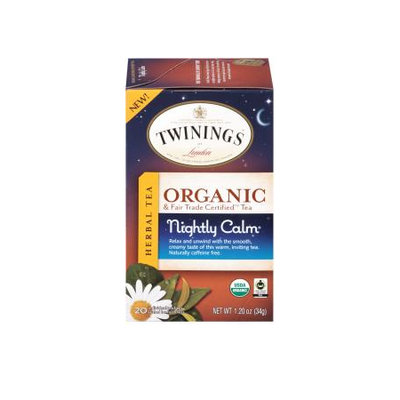 TWININGS® OF London Organic Nightly Calm Tea Bags
