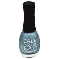 Orly Color Blast Polish Aqua 3D Glitter