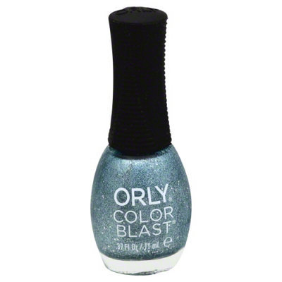 Orly Color Blast Polish Aqua 3D Glitter