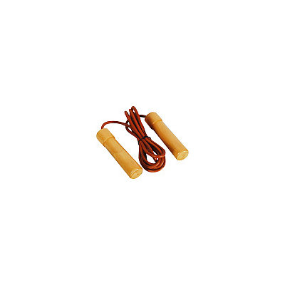 Pro Leather Wood / Bearing Handle Jump Rope from Valor Athletics
