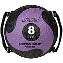 Champion Sports 8lb Textured Medicine Ball - Purple