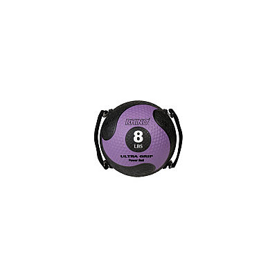 Champion Sports 8lb Textured Medicine Ball - Purple
