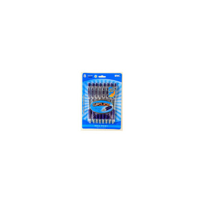 Tactical Inc ClipClick Pens - Black - 8 count
