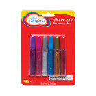 Dg Office Imagine Glitter Glue -Assorted Colors -6ct