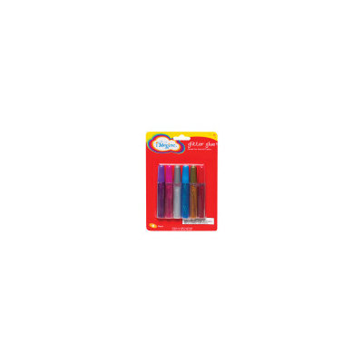 Dg Office Imagine Glitter Glue -Assorted Colors -6ct