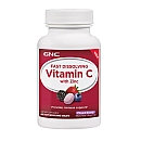Uspl Nutritionals GNC Fast Dissolving Vitamin C with Zinc - Mixed Berry