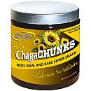 North American Herb & Spice ChagaChunks Raw Cocoa-Sunflower-Butter Delight Wild Nut 'n Raisin 4 oz - Vegan