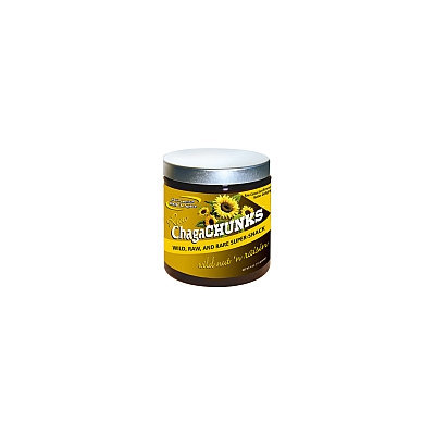 North American Herb & Spice ChagaChunks Raw Cocoa-Sunflower-Butter Delight Wild Nut 'n Raisin 4 oz - Vegan