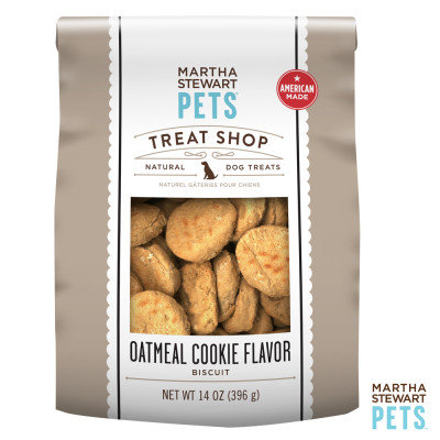 Martha Stewart Pets Treat Shop Natural Oatmeal Cookie Dog Treat