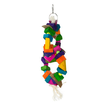 All Living Things Double Donut Bird Toy