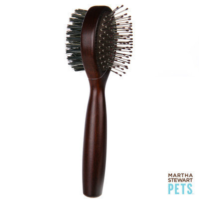 Martha Stewart Pets Dual-Head Bristlepin Small Dog Brush
